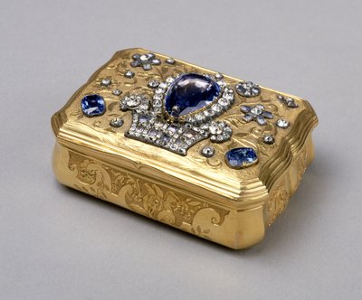 Snuff-box (gold) by Jeremie Pauzie